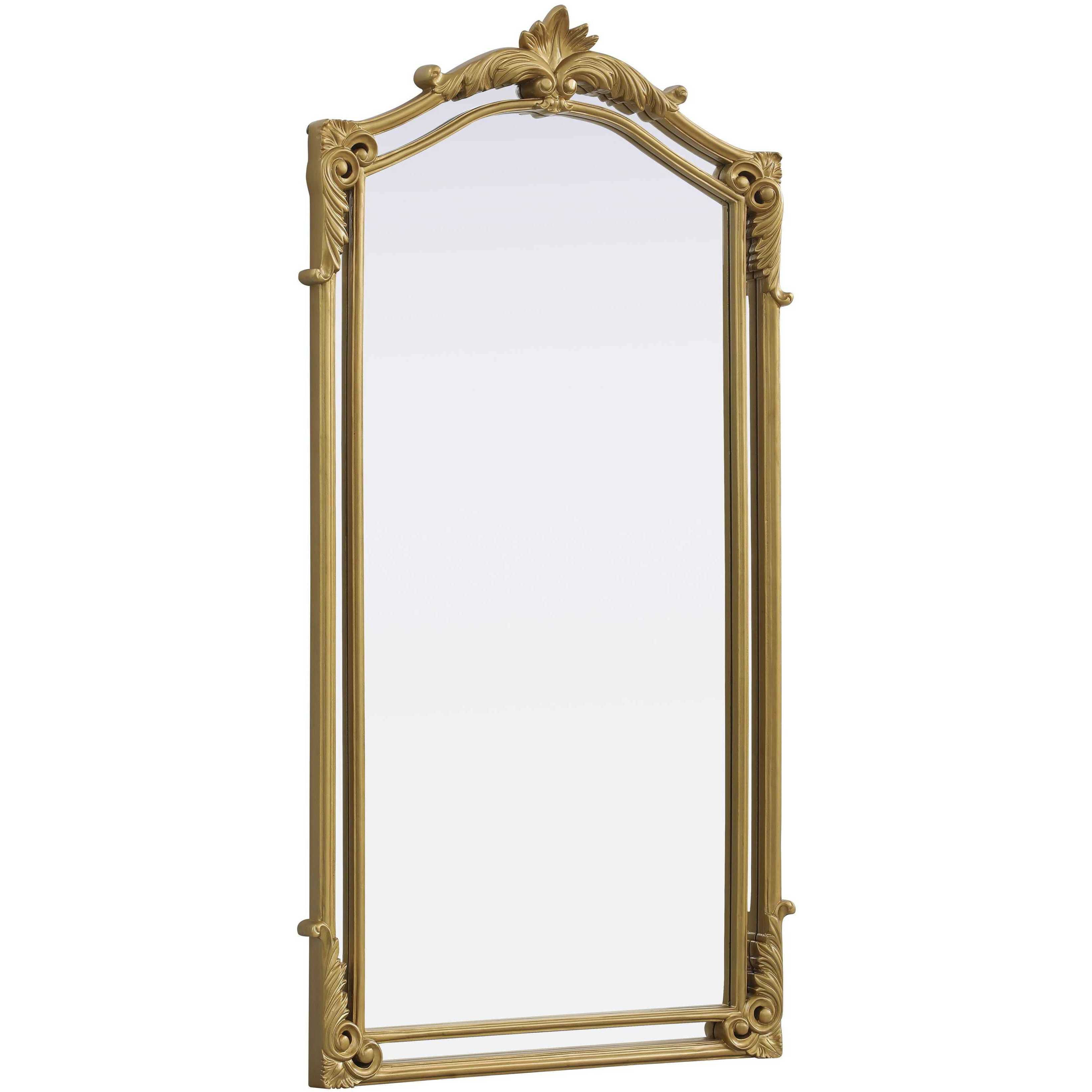 Madeline 66 X 33.5 inch Gold Leaf Mirror