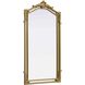 Madeline 66 X 33.5 inch Gold Leaf Mirror