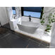 Brock Glossy White Bathtub