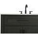 Virginia 42 X 35 inch Mocha Brown Bathroom Vanity Cabinet