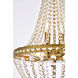 Valeria 5 Light 14 inch Brass Pendant Ceiling Light