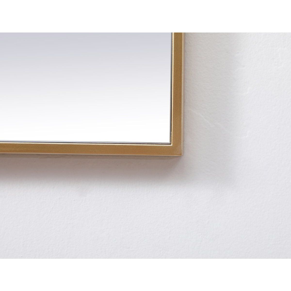 Eternity 24 X 24 inch Brass Vanity Mirror