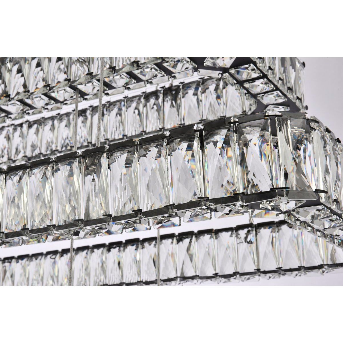 Monroe 3 Light 42 inch Black Pendant Ceiling Light