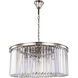 Sydney 8 Light 32 inch Polished Nickel Chandelier Ceiling Light, Urban Classic