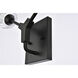 Zayne 2 Light 15 inch Black Wall Sconce Wall Light