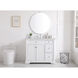 Clarence 42 X 22 X 35 inch White Vanity Sink Set