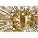 Vera 38 Light 42 inch Gold Pendant Ceiling Light