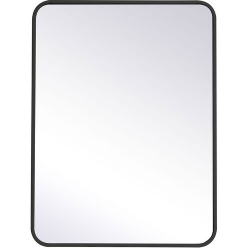 Evermore 32 X 24 inch Black Mirror