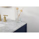 Franklin 72 X 22 X 35 inch Blue Bathroom Vanity Cabinet