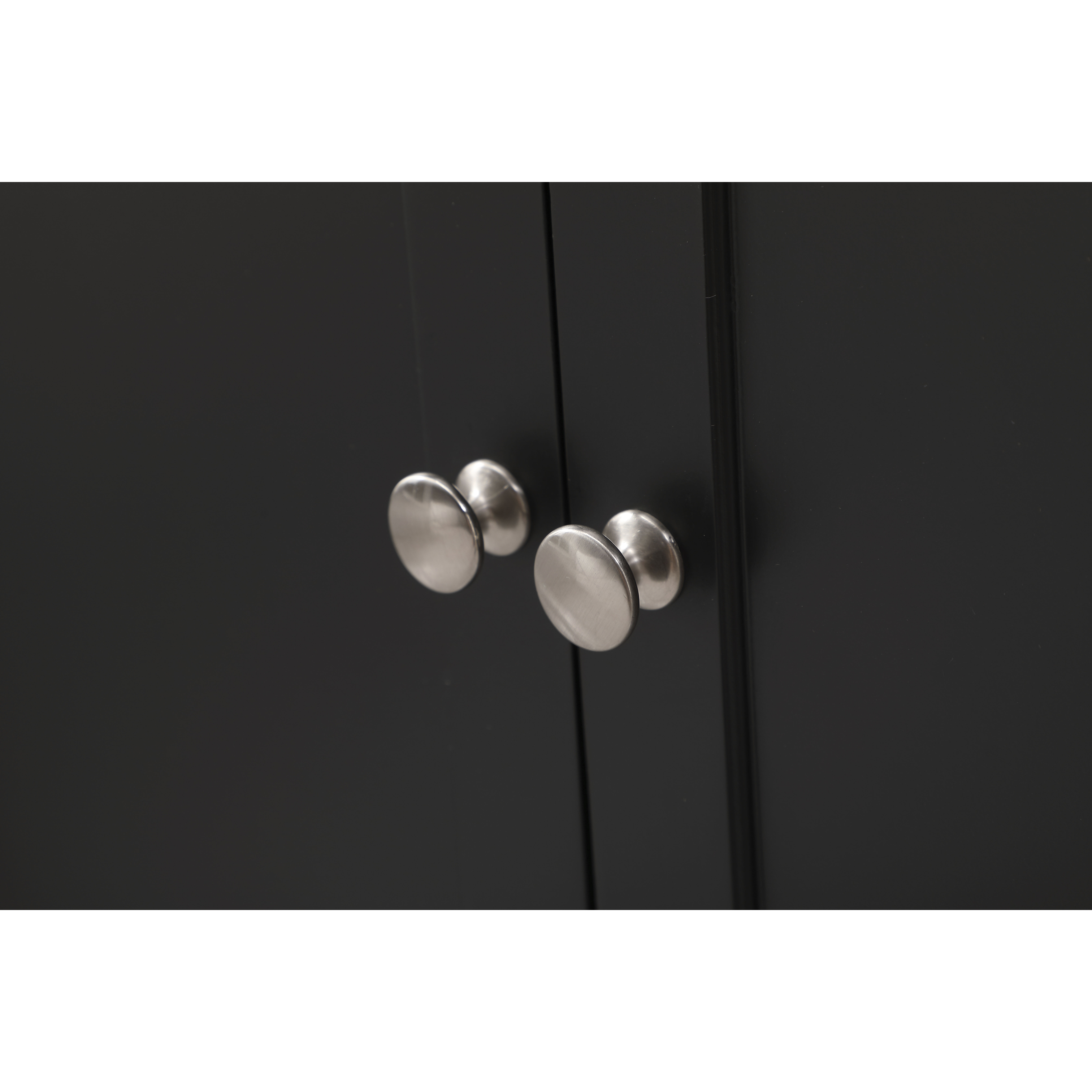 Wesley 72 X 22 X 35 inch Black Vanity Sink Set