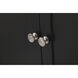 Wesley 72 X 22 X 35 inch Black Vanity Sink Set
