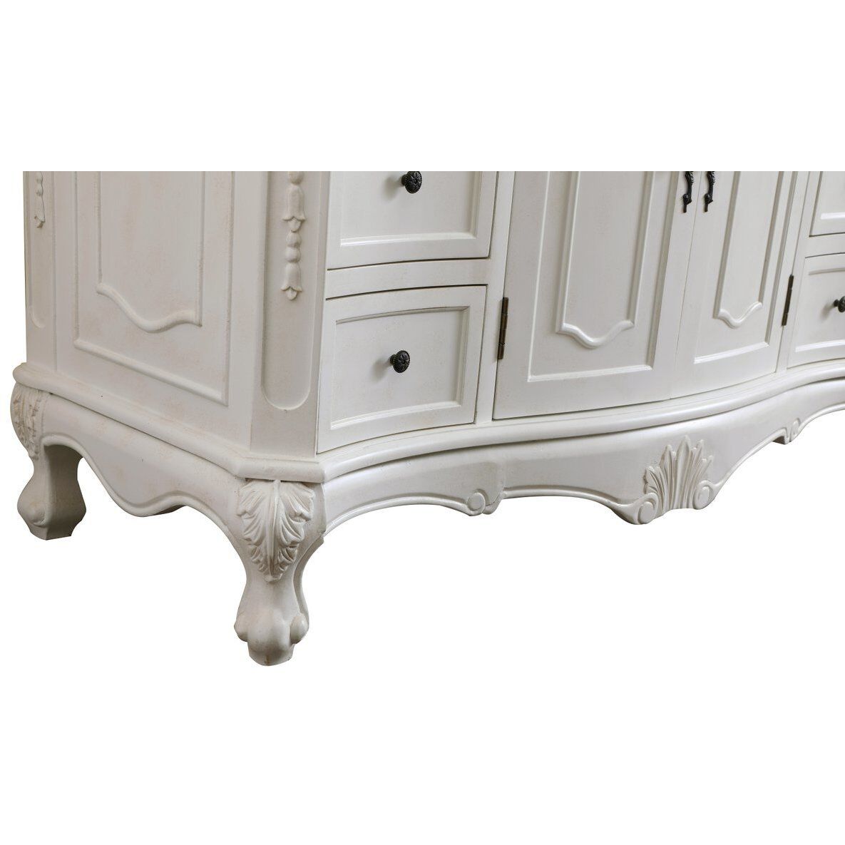 Danville 48 X 21 X 36 inch Antique White Vanity Sink Set