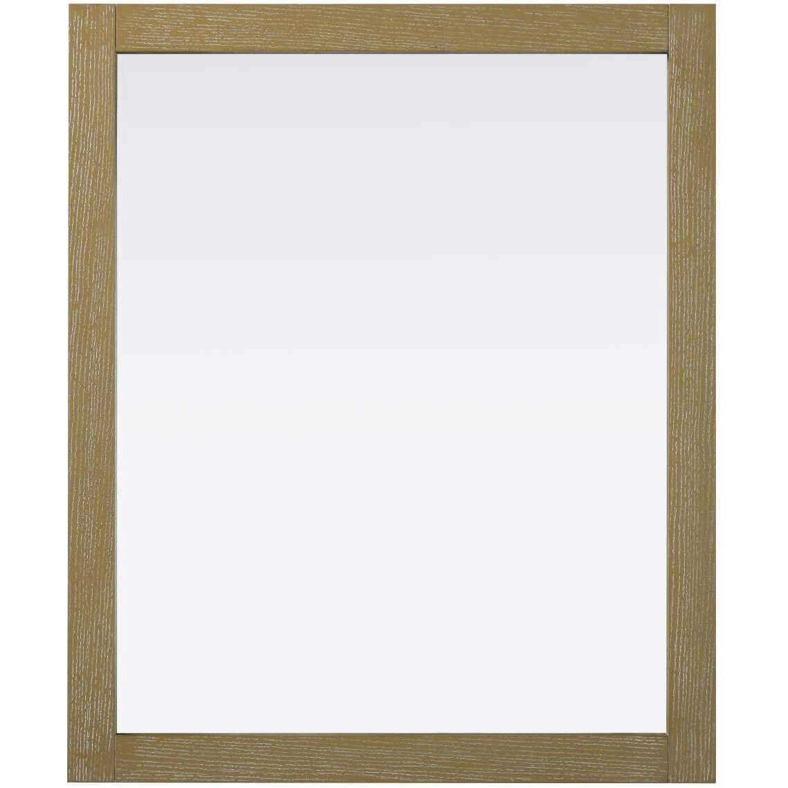 Norah 36 X 30 inch Linen Oak Mirror