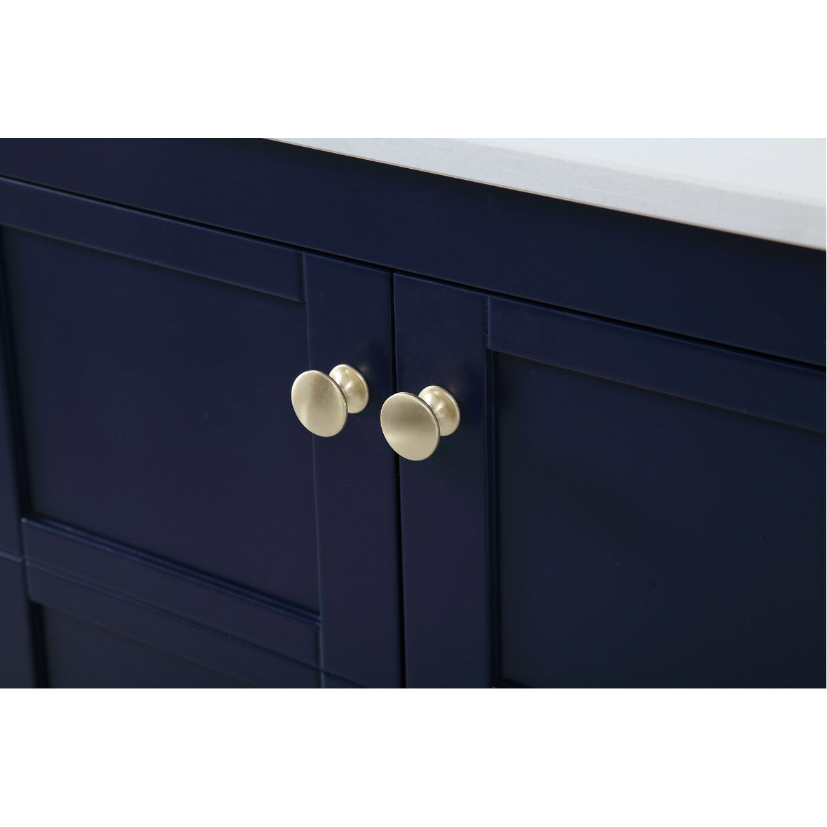 Theo 72 X 22 X 34 inch Blue Vanity Sink Set