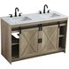 Austin 54 X 34 inch Natural Oak Bathroom Vanity Cabinet