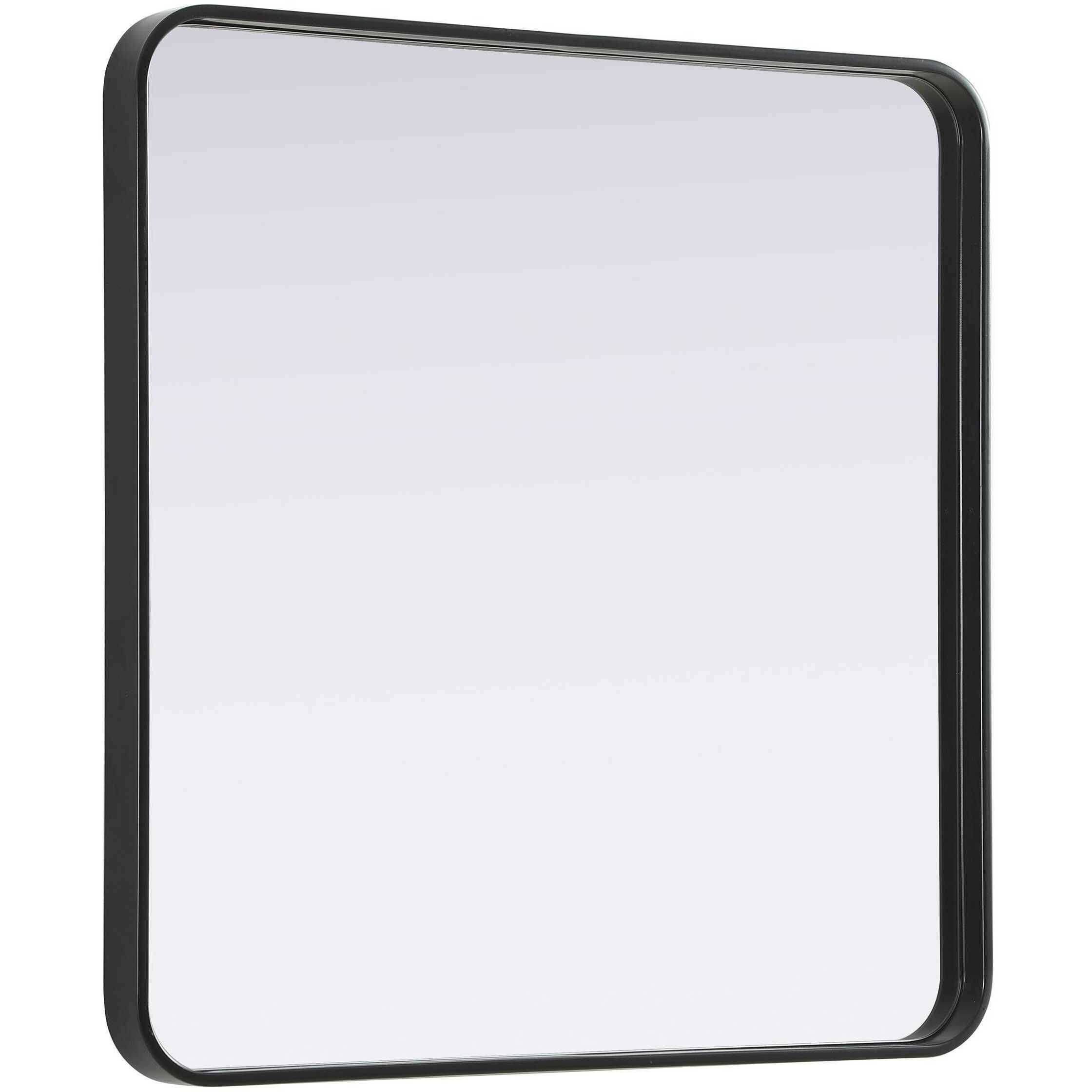 Remy 30 X 30 inch Black Mirror