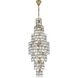 Adaline 26 Light 24 inch Satin Gold Chandelier Ceiling Light