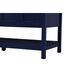 Theo 60 X 22 X 34 inch Blue Vanity Sink Set