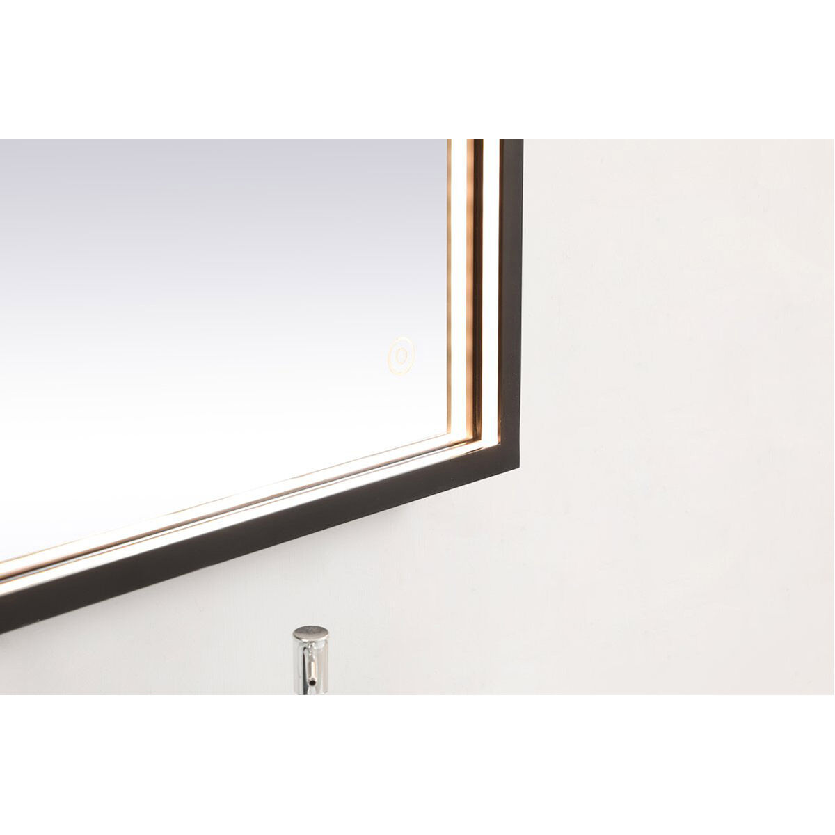 Pier 36 X 27 inch Black LED Mirror