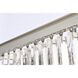 Sydney 13 Light 21.5 inch Polished Nickel Chandelier Ceiling Light