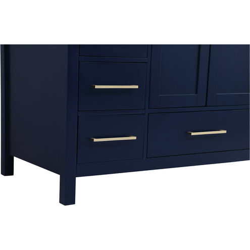 Irene 48 X 22 X 34 inch Blue Vanity Sink Set