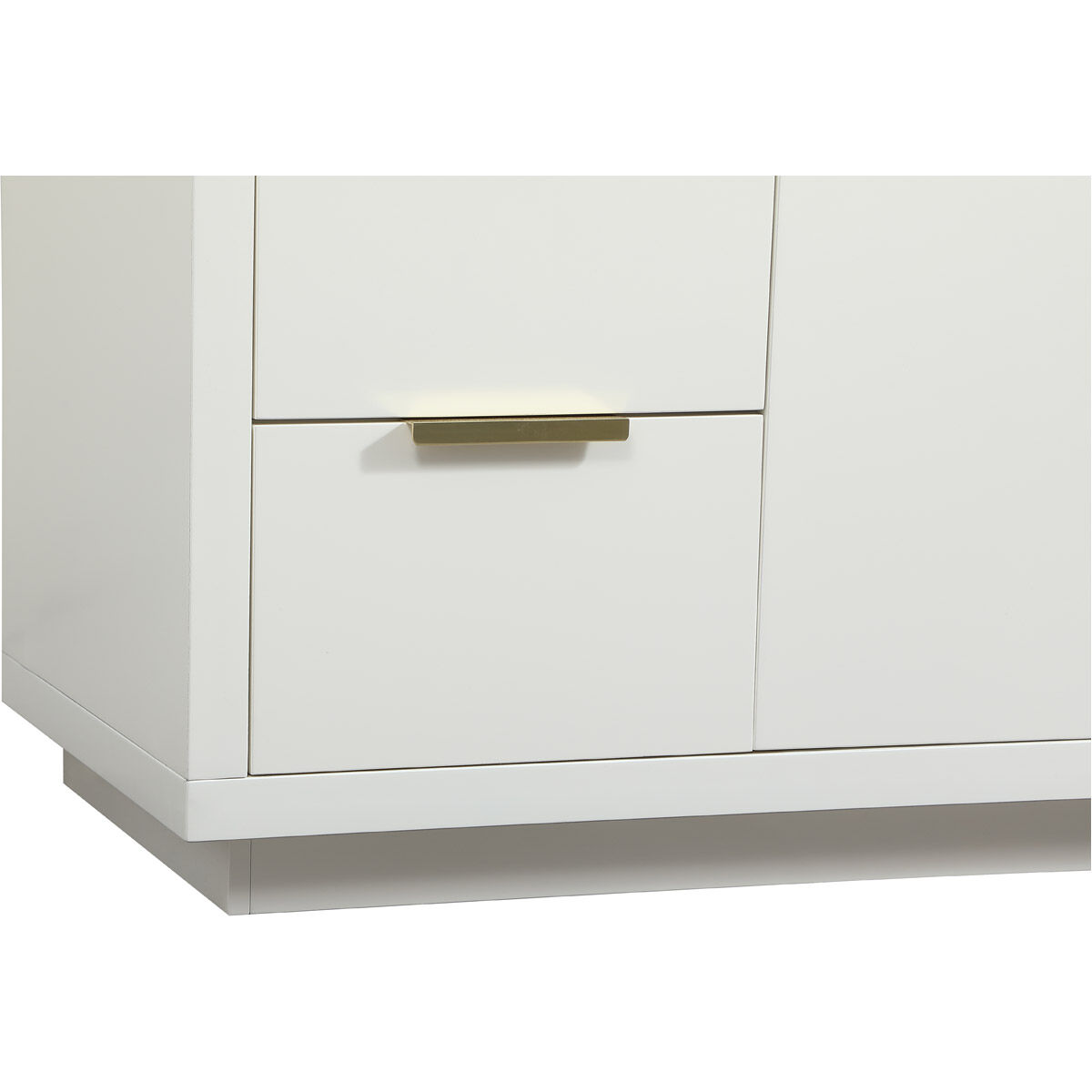 Blake 60 X 22 X 34 inch White Vanity Sink Set in 1