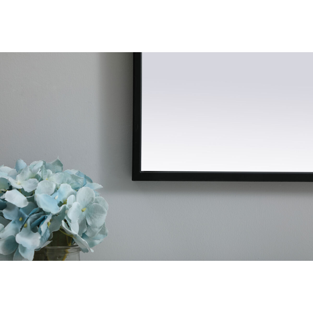 Ayra 40 X 24 inch Black Mirror in 24 x 40