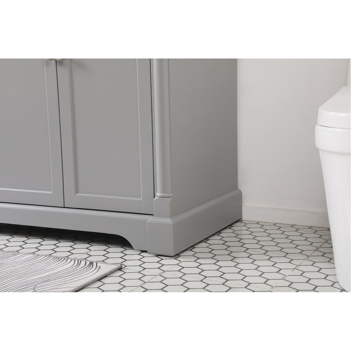 Clarence 72 X 22 X 35 inch Grey Vanity Sink Set