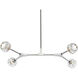Zayne 4 Light 29 inch Chrome Pendant Ceiling Light
