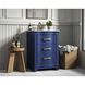 Knox 24 X 34 inch Blue Bathroom Vanity Cabinet