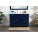Blake 48 X 22 X 34 inch Blue Vanity Sink Set