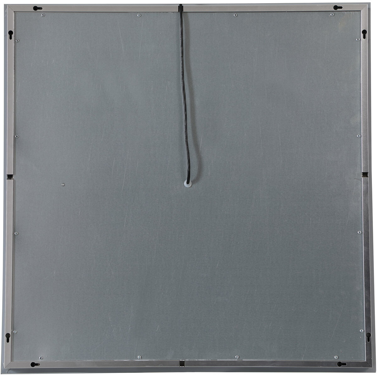 Helios 30 X 30 inch Silver Lighted Wall Mirror