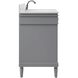 Bennett 48 X 21 X 35 inch Grey Vanity Sink Set