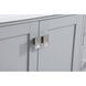 Irene 48 X 22 X 34 inch Gray Vanity Sink Set