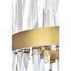 Serephina 6 Light 12 inch Satin Gold Pendant Ceiling Light