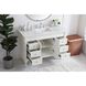Lexington 48 X 21.5 X 35 inch Antique White Vanity Sink Set