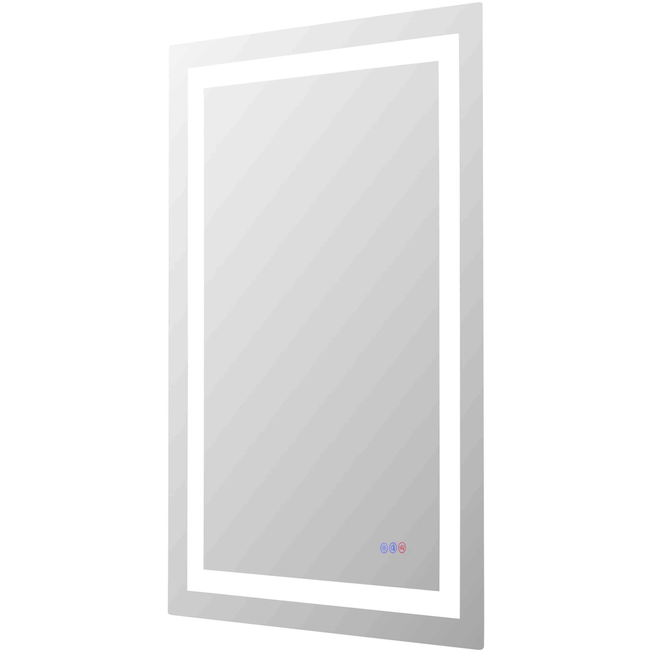 Riven 40 X 27 inch White LED Mirror