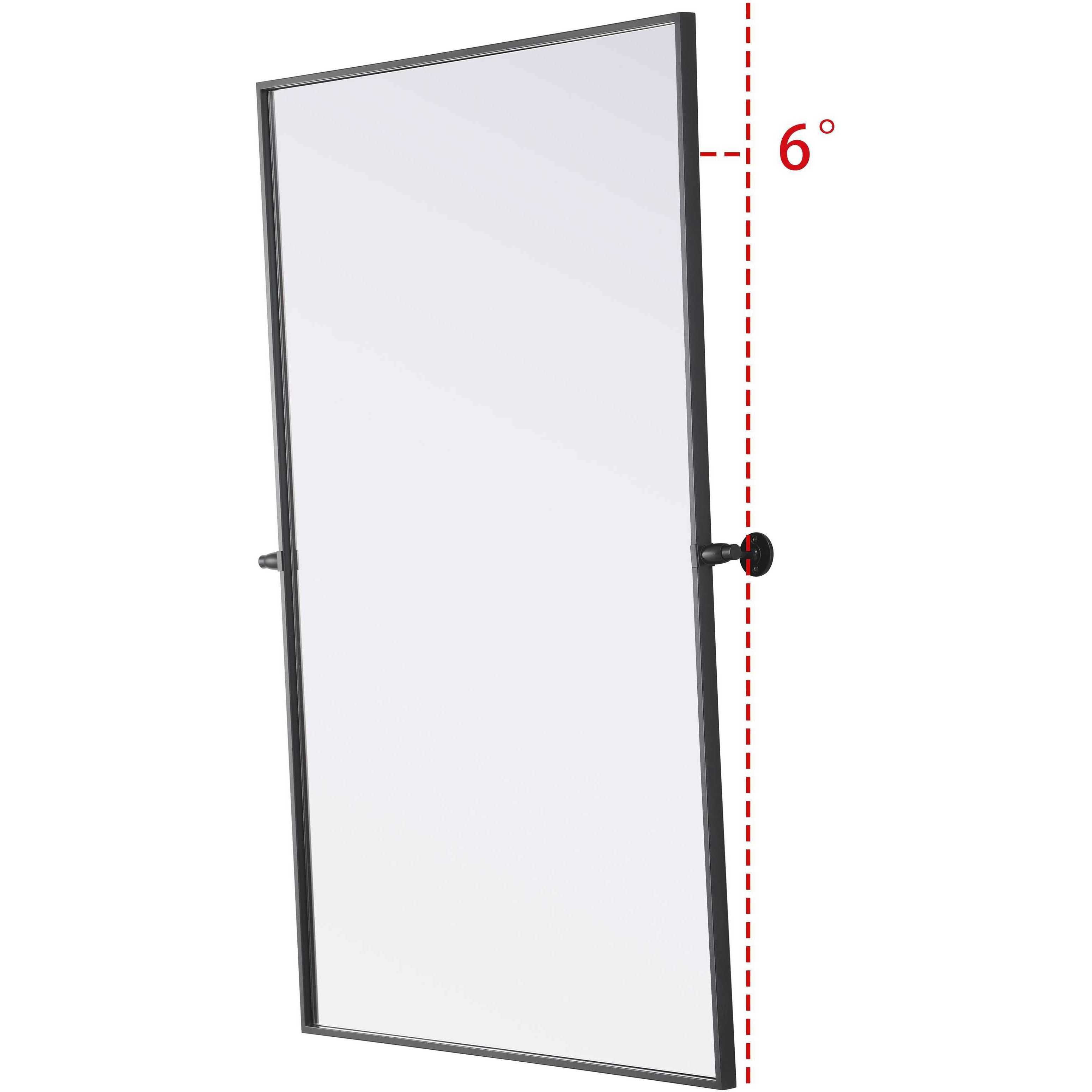 Amoura 48 X 30 inch Black Mirror