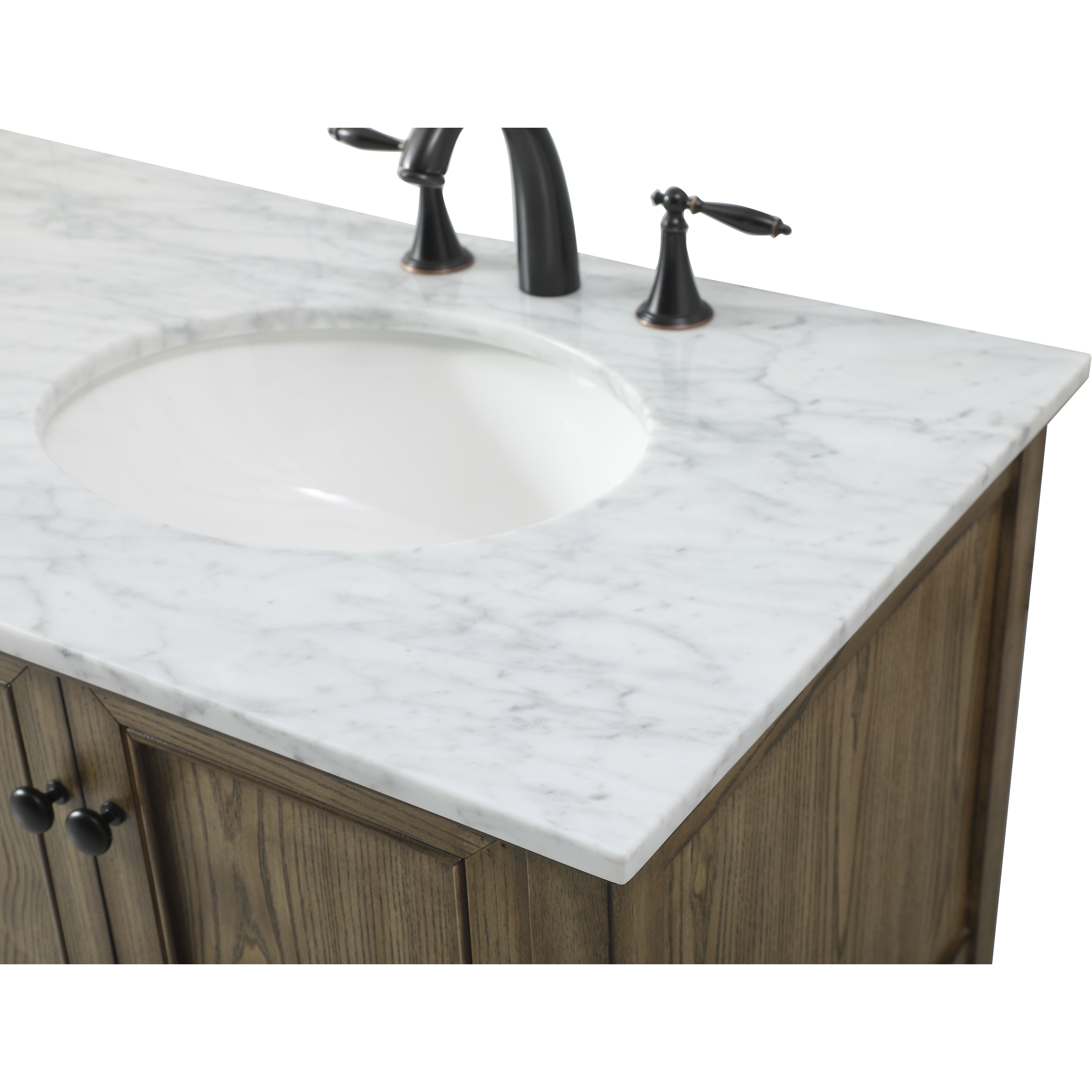 Metropolis 72 X 22 X 34 inch Driftwood Vanity Sink Set