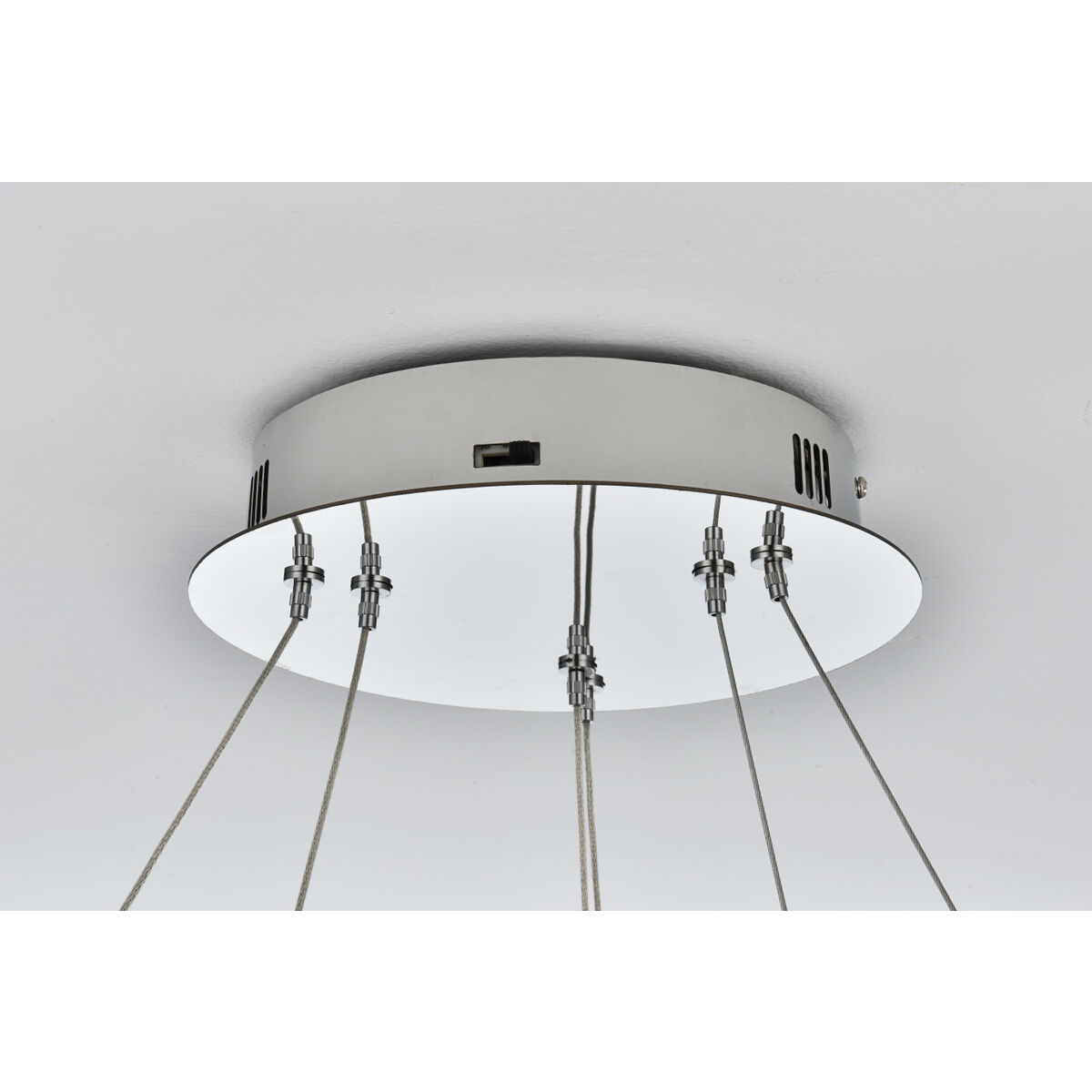Rune 2 Light 24 inch Chrome Chandelier Ceiling Light