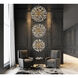 Vera 74 Light 44 inch Satin Gold Chandelier Ceiling Light
