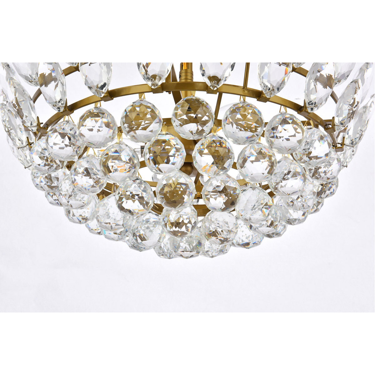 Emilia 5 Light 18 inch Brass Pendant Ceiling Light