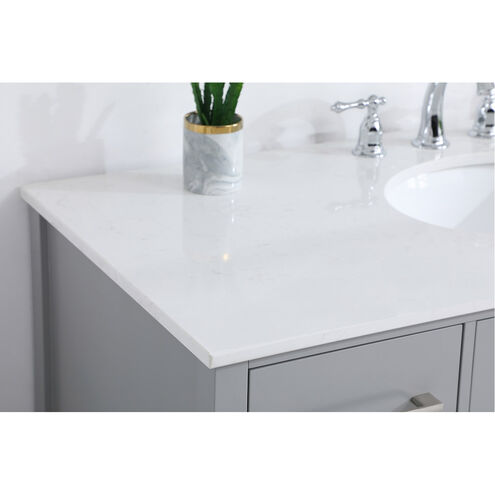 Irene 48 X 22 X 34 inch Gray Vanity Sink Set