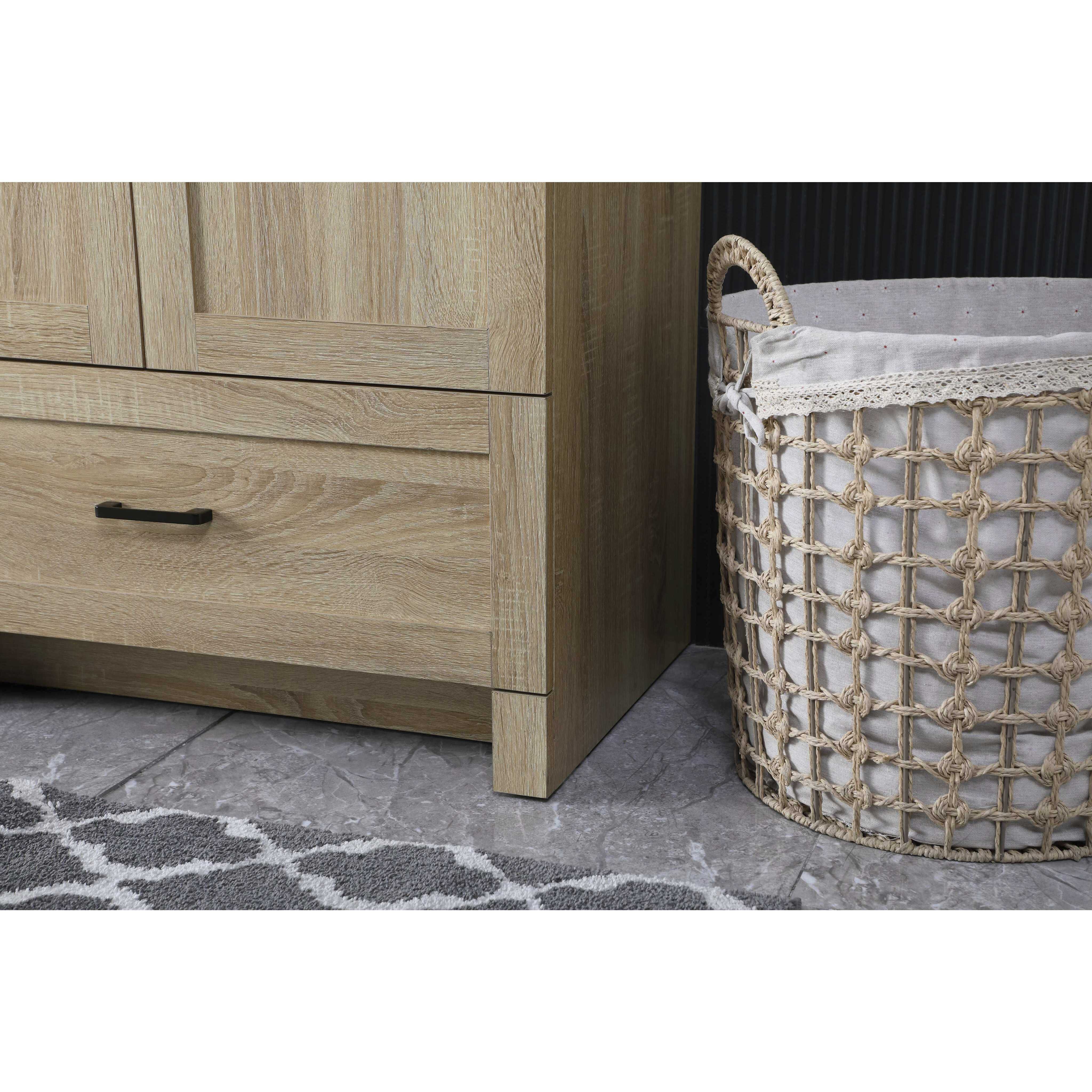 Soma 30 X 34 inch Mango Wood Bathroom Vanity Cabinet