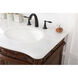 Windsor 60 X 22 X 36 inch Teak Vanity Sink Set