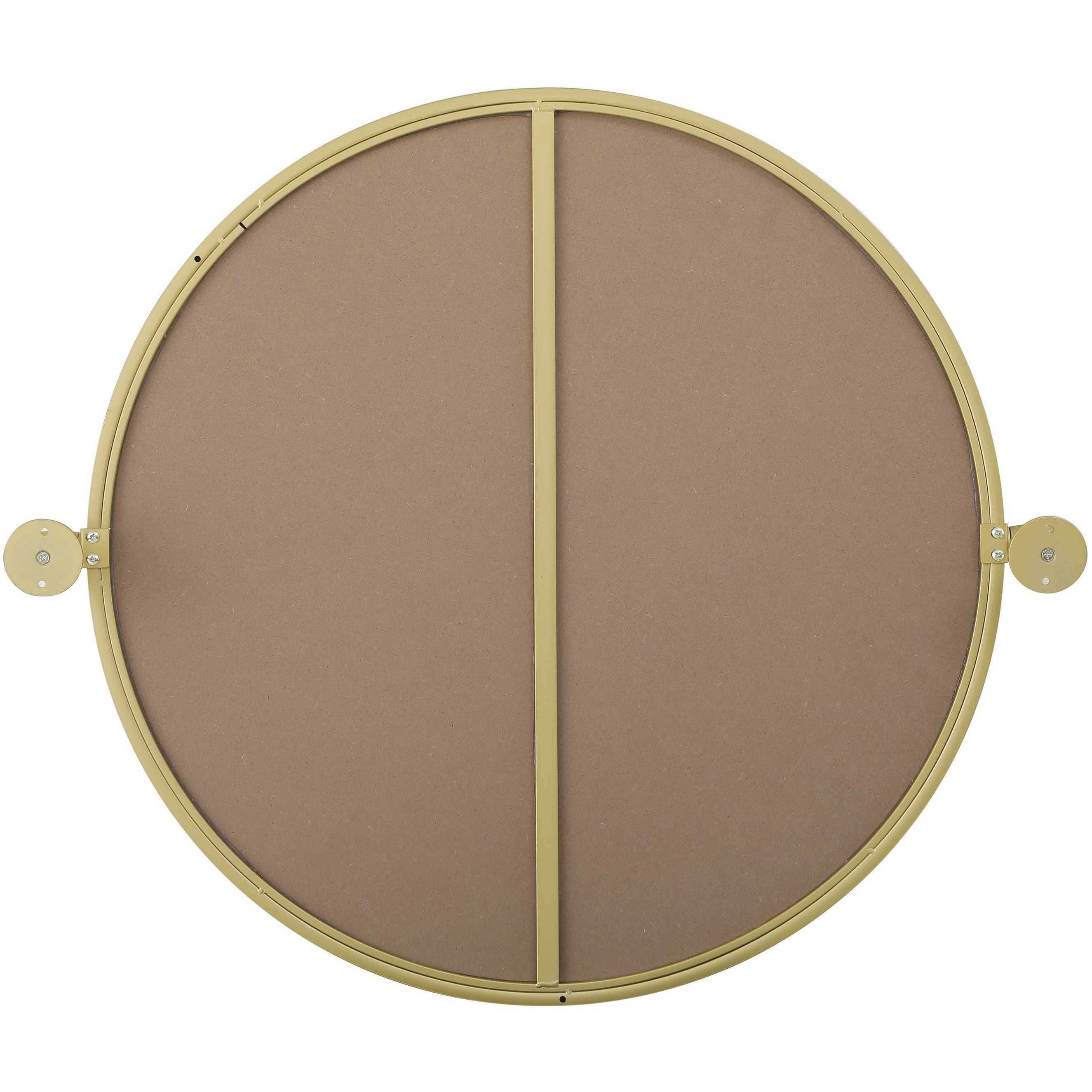 Amoura 24 X 24 inch Brass Mirror