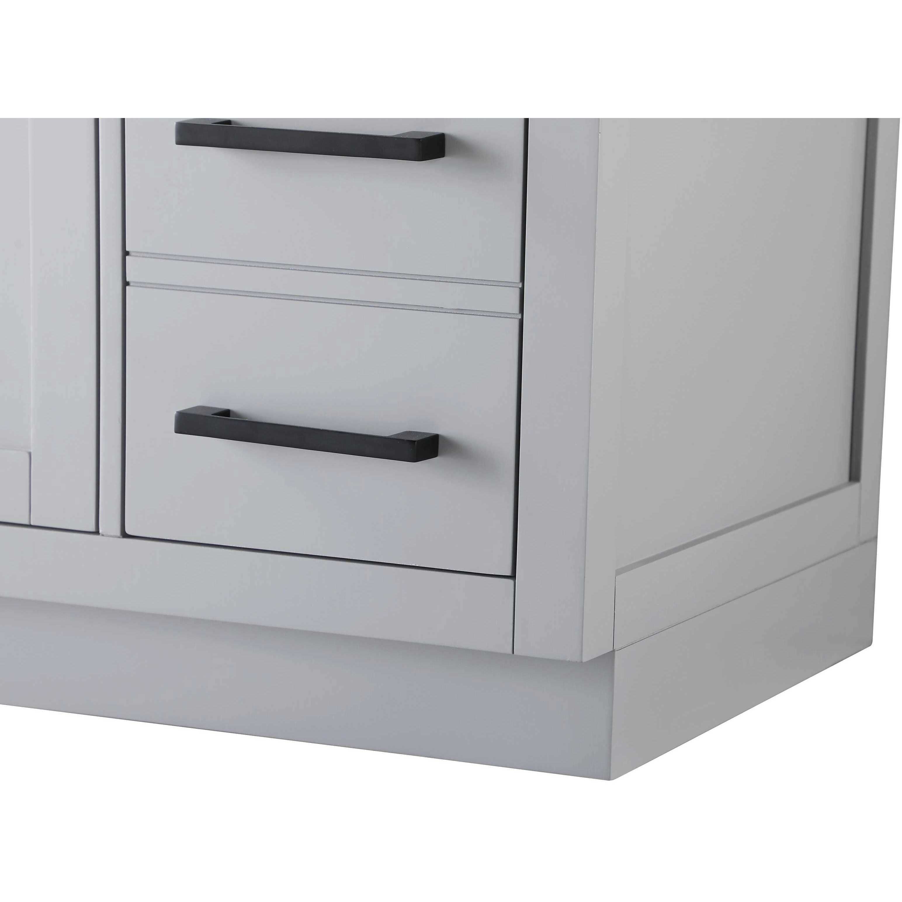 Alden 84 X 35 inch Grey Bathroom Vanity Cabinet