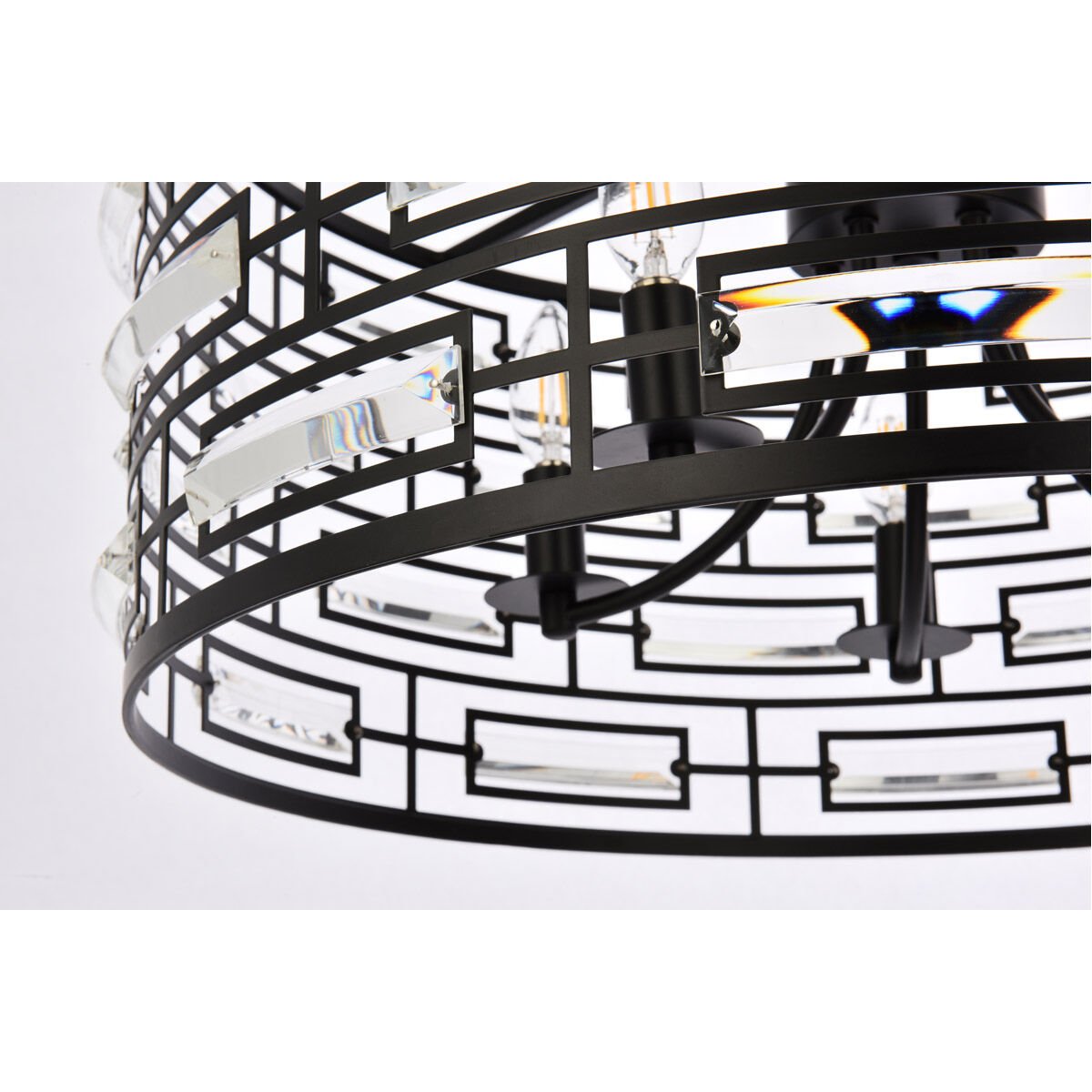 Kennedy 5 Light 24 inch Black Pendant Ceiling Light