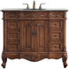 Oakland 84 X 22 X 72 inch Teak Vanity Sink Set