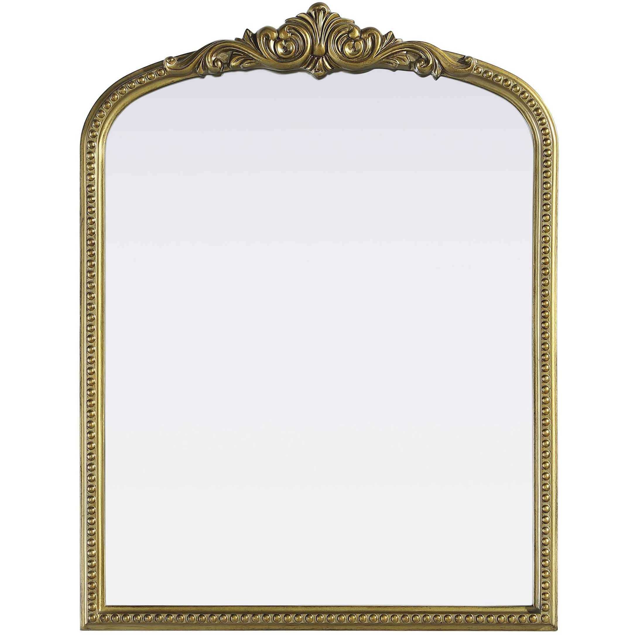 Naomi 36 X 27 inch Antique Brass Mirror